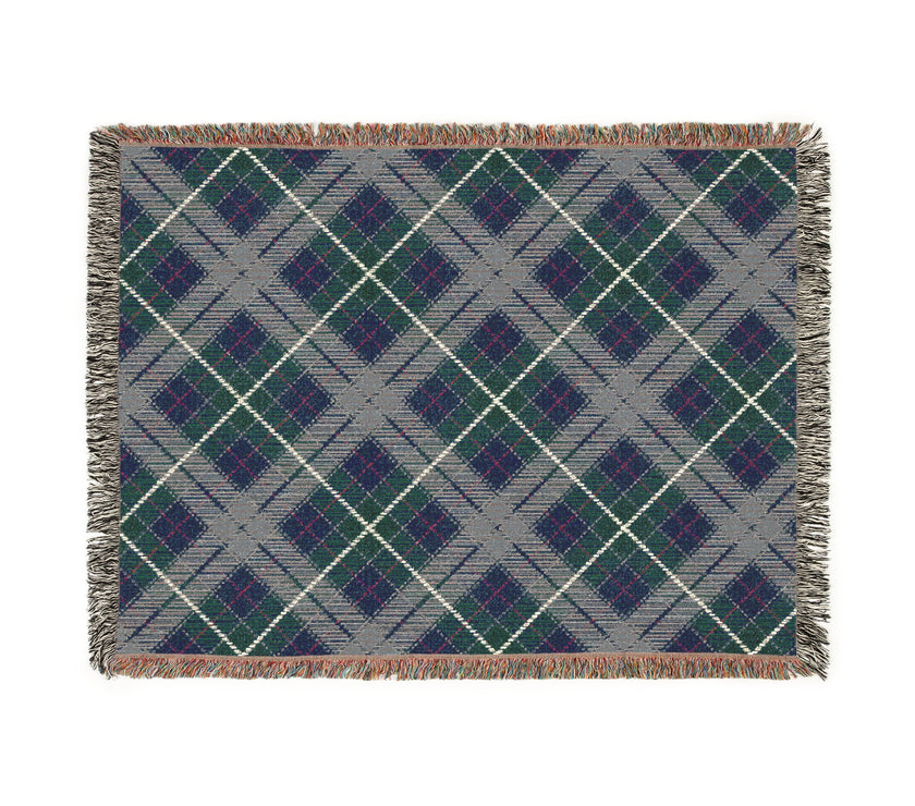 Cozy Woven Blanket with Plaid Design, Perfect for Home Decor, Blanket for Chilly Evenings, Blanket Gift for Friends, Indoor and Outdoor Use