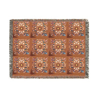 Bohemian Woven Blanket, Cozy Home Decor, Warm Throw, Festival Picnic Blanket, Gift for Her, Autumn Vibes, Boho Chic