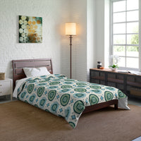Boho Floral Comforter - Cozy Bedding, Bedroom Décor, Home Textile, Gift for Her, Seasonal Home Update