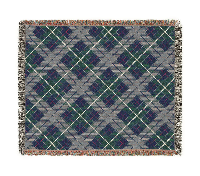 Cozy Woven Blanket with Plaid Design, Perfect for Home Decor, Blanket for Chilly Evenings, Blanket Gift for Friends, Indoor and Outdoor Use