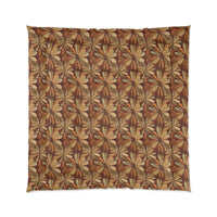 Bohemian Floral Comforter - Cozy Bedding for Home Decor, Artistic Bedroom Makeover, Perfect Gift for Housewarming, Fall Decor, Boho Vibes