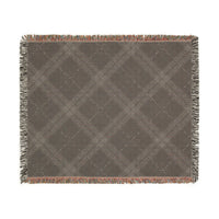 Cozy Woven Blanket with Plaid Design, Perfect for Home Decor, Blanket for Chilly Evenings, Blanket Gift for Friends, Indoor and Outdoor Use