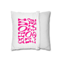 Show Your Love Polyester Square Pillowcase