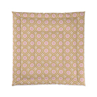 Boho Chic Comforter | Vibrant Geometric Bedspread, Cozy Bedding for Home Decor, Great for Gifts, Dorm Room, Summer Vibes, Festivals