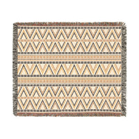 Geometric Woven Blanket, Cozy Home Decor, Gift for Her, Boho Style Throw, Camping Blanket, Warm Decorative Throw