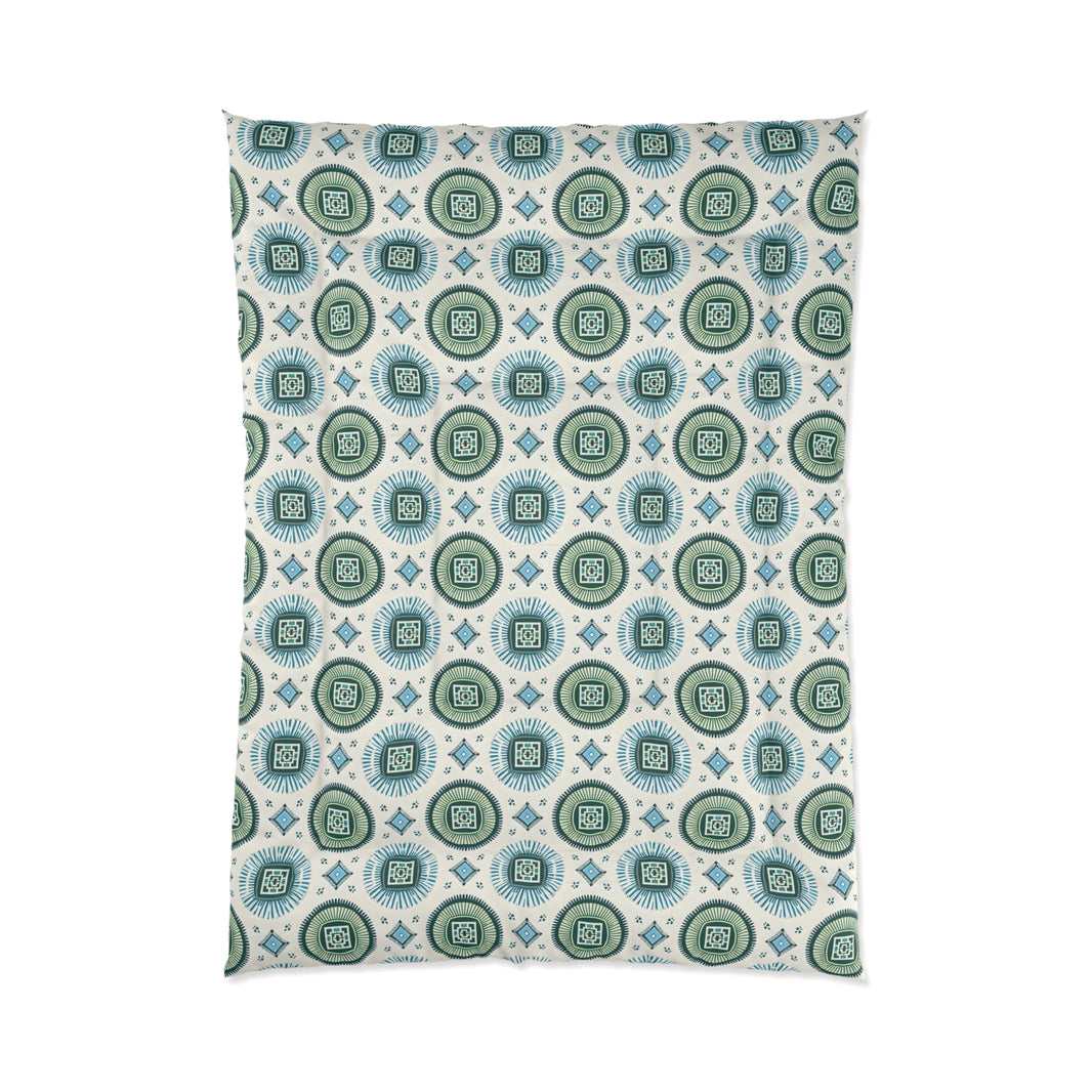 Boho Floral Comforter - Cozy Bedding, Bedroom Décor, Home Textile, Gift for Her, Seasonal Home Update