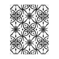 Black and White Pattern Velveteen Microfiber Blanket (Two-sided print)