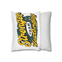 Stronger Than Yesterday Square Pillowcase