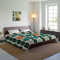 Boho Geometric Comforter - Cozy Bedding, Modern Throw Blanket, Home Decor, Gift for Him/Her, Bedroom Makeover