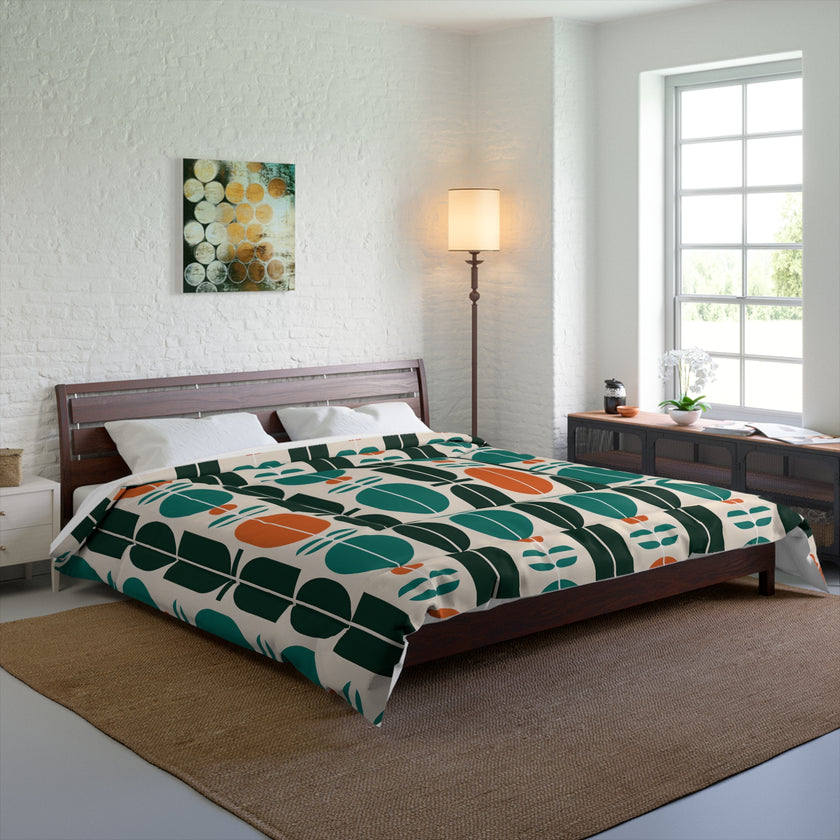 Boho Geometric Comforter - Cozy Bedding, Modern Throw Blanket, Home Decor, Gift for Him/Her, Bedroom Makeover