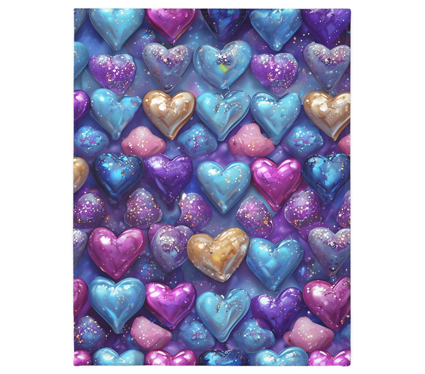 Multi Color Velveteen Microfiber Blanket (Two-sided print)