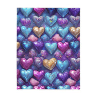 Multi Color Velveteen Microfiber Blanket (Two-sided print)