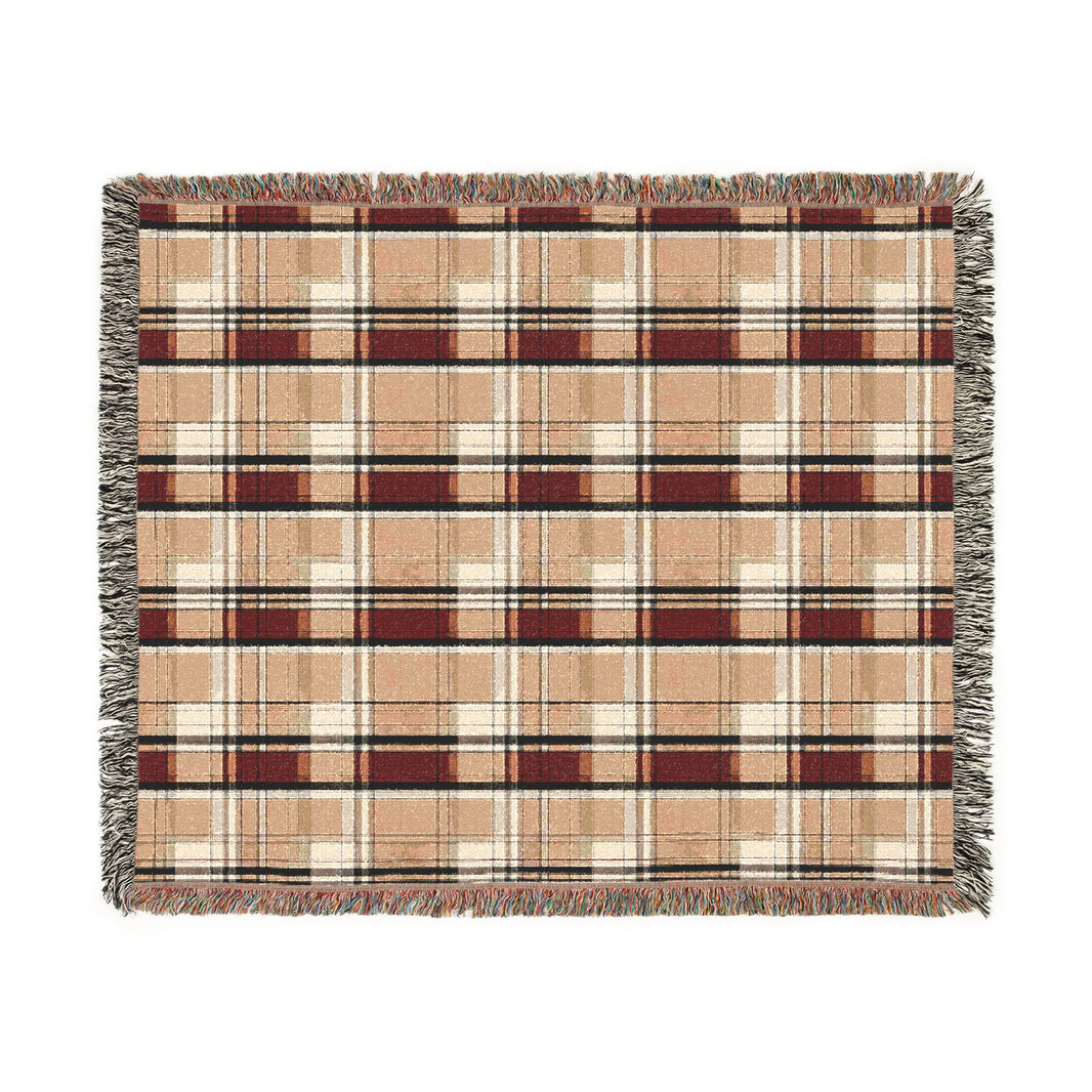 Cozy Plaid Woven Blanket | Perfect for Home Decor, Gifts, Picnics, & Winter Nights - Stylish Throw for Comfort