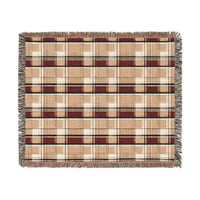 Cozy Plaid Woven Blanket | Perfect for Home Decor, Gifts, Picnics, & Winter Nights - Stylish Throw for Comfort