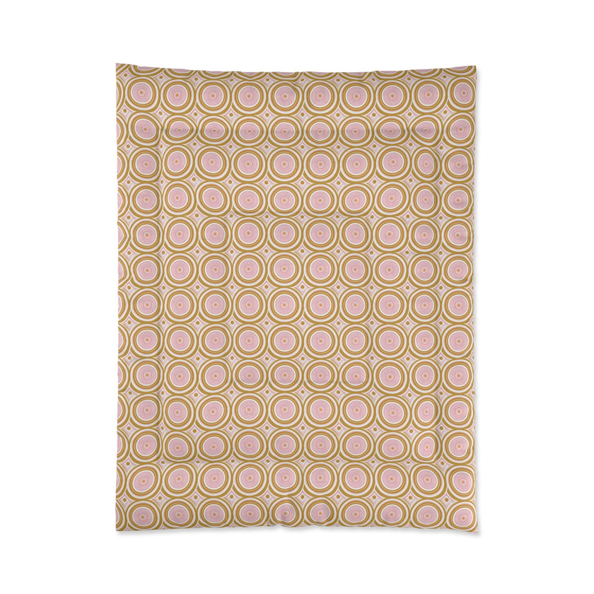 Boho Chic Comforter | Vibrant Geometric Bedspread, Cozy Bedding for Home Decor, Great for Gifts, Dorm Room, Summer Vibes, Festivals