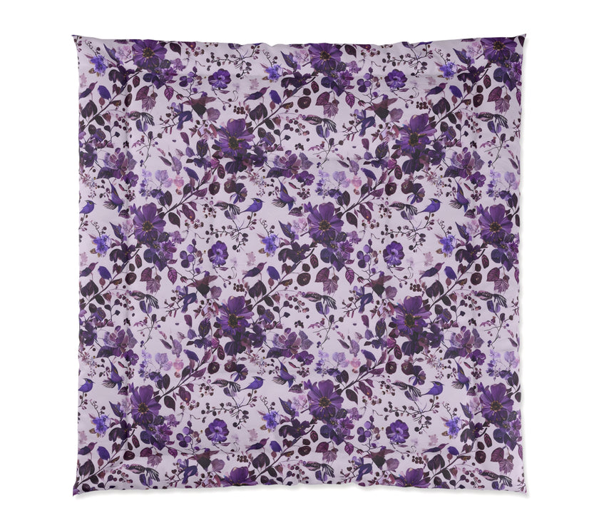 Floral Comforter, Cozy Bedding, Spring Decor, Bedroom Makeover, Gift for Her, Boho Home
