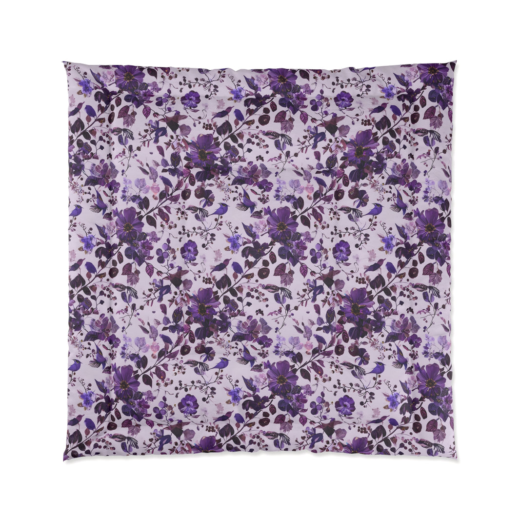 Floral Comforter, Cozy Bedding, Spring Decor, Bedroom Makeover, Gift for Her, Boho Home