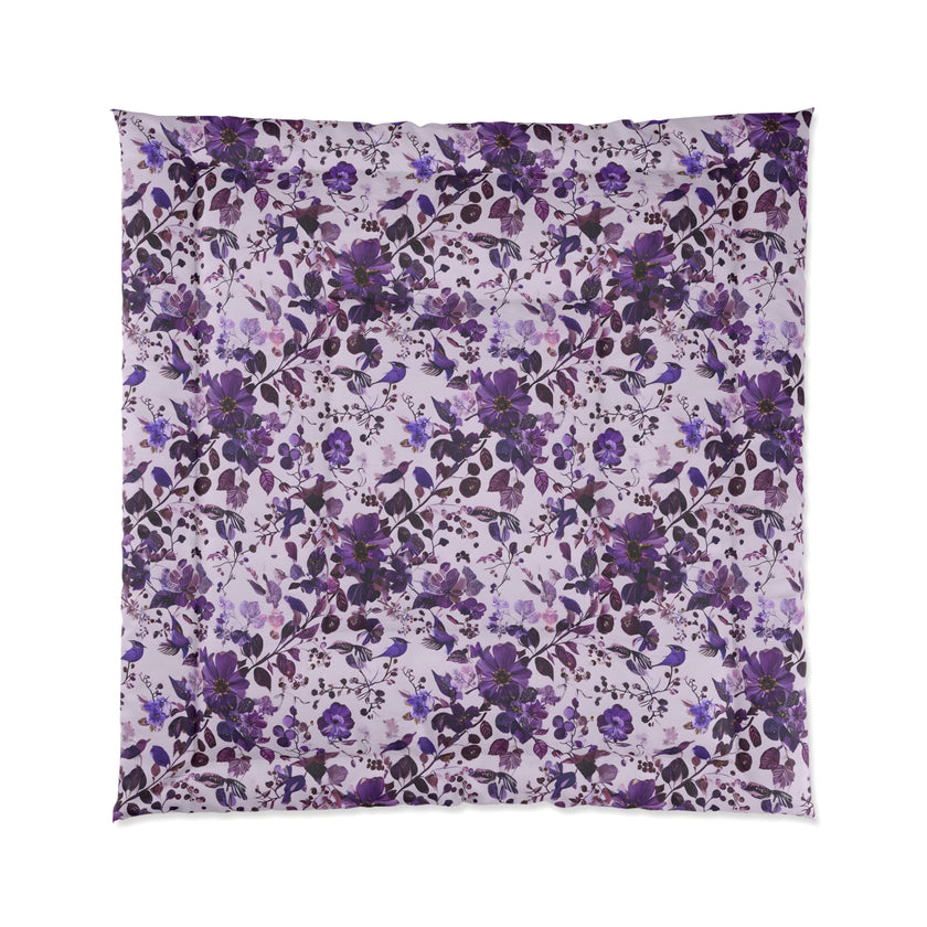 Floral Comforter, Cozy Bedding, Spring Decor, Bedroom Makeover, Gift for Her, Boho Home