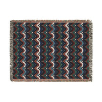 Woven Blanket, Colorful Throw Blanket, Home Decor, Cozy Sofa Accent, Unique Gift Idea