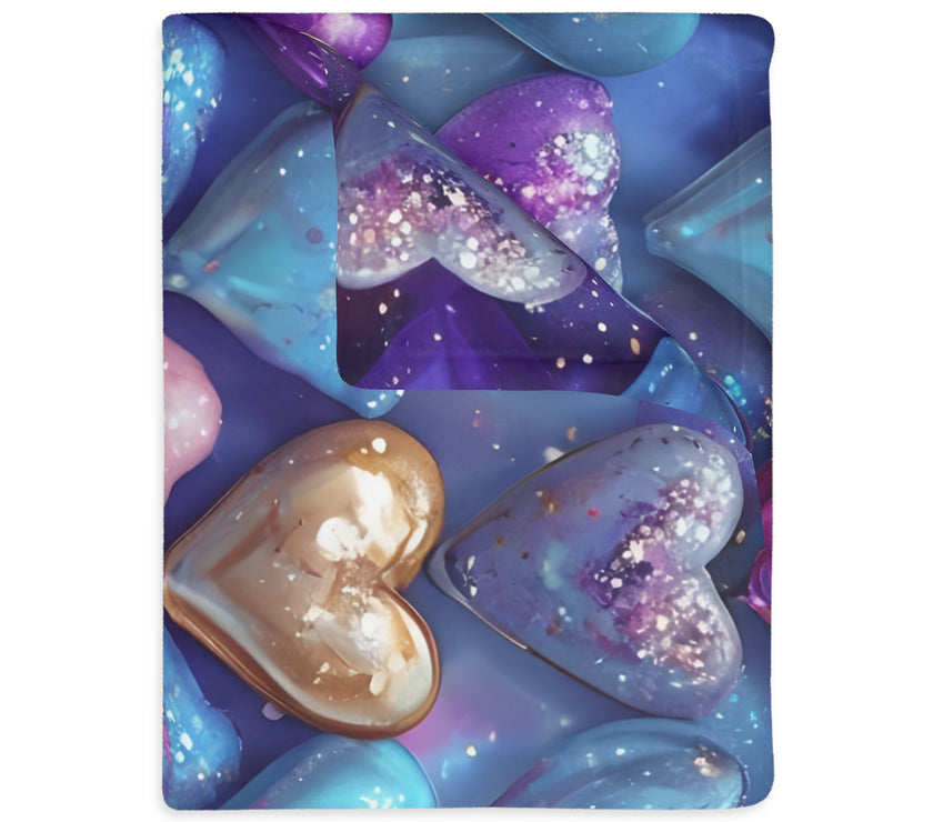 Multi Color Velveteen Microfiber Blanket (Two-sided print)