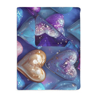 Multi Color Velveteen Microfiber Blanket (Two-sided print)