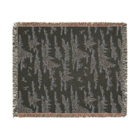 Cozy Woven Blanket for Nature Lovers, Perfect for Home Decor, Camping, Picnics, Gifts, and Cozy Nights