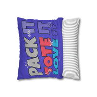 Pack It,Tote It,Love It Square Pillowcase