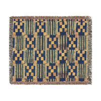 Woven Blanket, Colorful Blanket, Cozy Throw, Home Decor, Bedding, Gift, Multi Colour Pattern