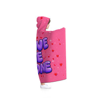 Cozy Hooded Blanket - Perfect for Self-Care Days, Relaxation, Gifts for Teens, 'Leave Me Alone' Warming Throw, Comfy & Fun