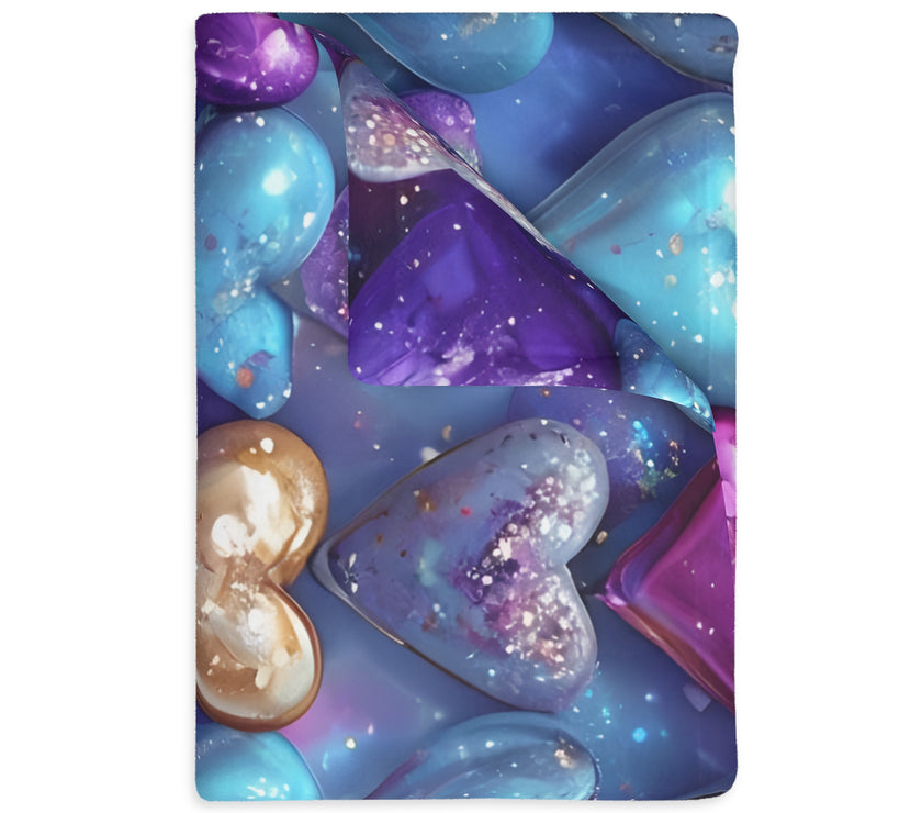Multi Color Velveteen Microfiber Blanket (Two-sided print)