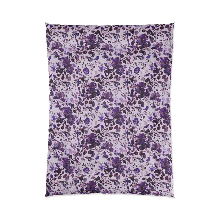 Floral Comforter, Cozy Bedding, Spring Decor, Bedroom Makeover, Gift for Her, Boho Home