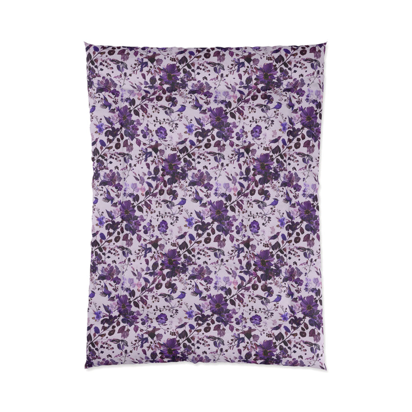 Floral Comforter, Cozy Bedding, Spring Decor, Bedroom Makeover, Gift for Her, Boho Home