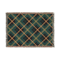 Cozy Woven Blanket, Warm Throw for Home Decor, Boho or Rustic Style, Perfect Gift for Weddings, Anniversaries, and Holidays