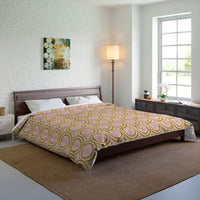 Boho Chic Comforter | Vibrant Geometric Bedspread, Cozy Bedding for Home Decor, Great for Gifts, Dorm Room, Summer Vibes, Festivals