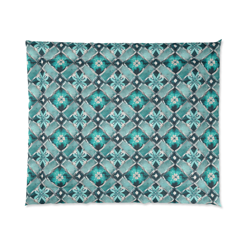 Bohemian Comforter, Stylish Bedspread for Cozy Bedrooms, Floral Patterned Bedding for Home Decor, Perfect for Gifting