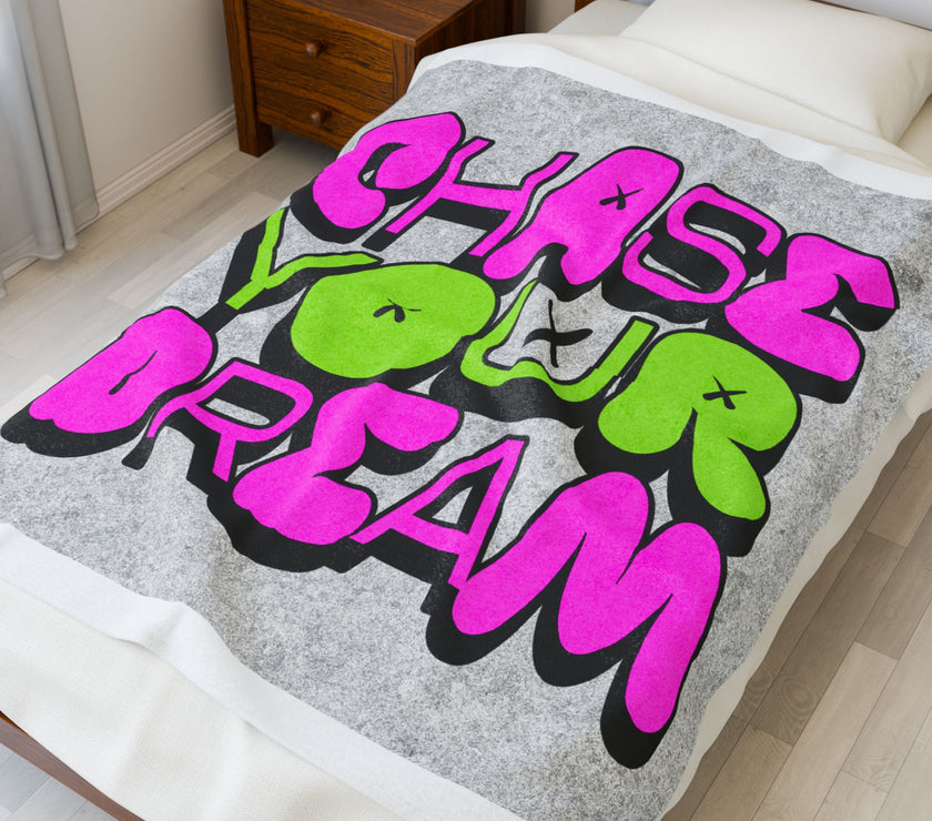 Chase Your Dream Plush Blanket