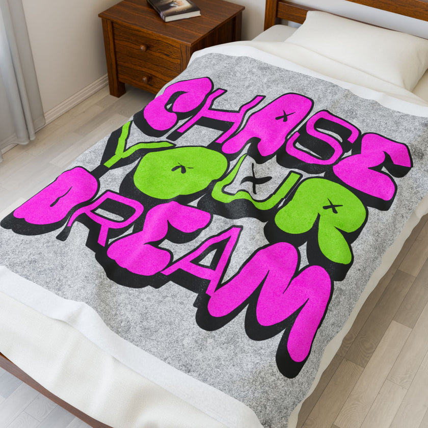 Chase Your Dream Plush Blanket