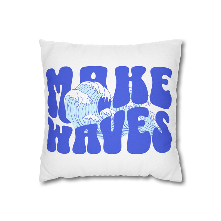 Make Waves Square Pillowcase