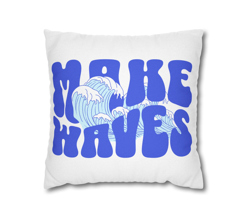 Make Waves Square Pillowcase