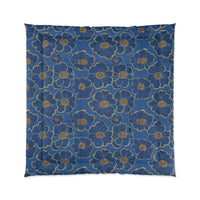 Elegant Floral Comforter - Cozy Home Décor, Boho Bedding, Spring Décor, Gift for Her, Flower Print Comforter