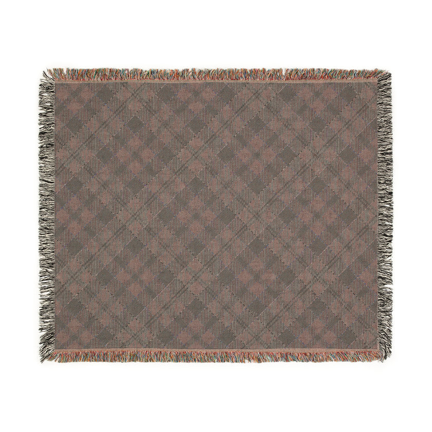 Cozy Woven Blanket, Boho Throw, Home Decor, Farmhouse Accent, Perfect for Housewarming, Modern Living Room