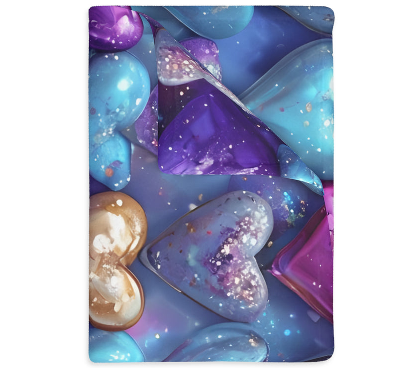 Multi Color Velveteen Microfiber Blanket (Two-sided print)
