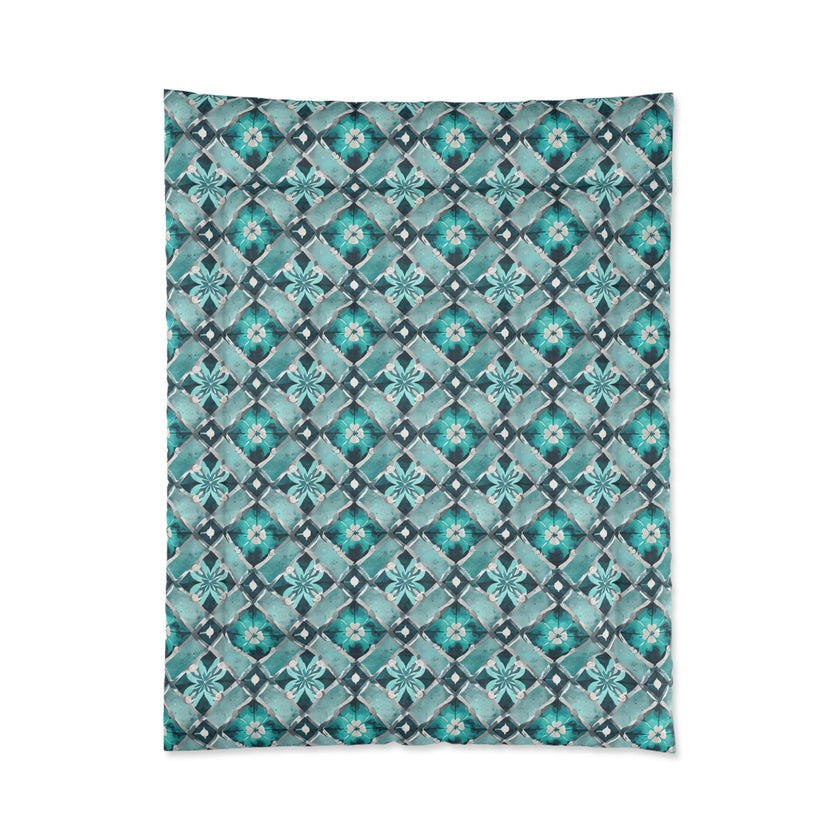 Bohemian Comforter, Stylish Bedspread for Cozy Bedrooms, Floral Patterned Bedding for Home Decor, Perfect for Gifting