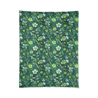 Botanical Garden Comforter, Cozy Floral Bedding, Greenery Home Decor, Bedroom Makeover, Spring Vibes, Gift for Nature Lovers