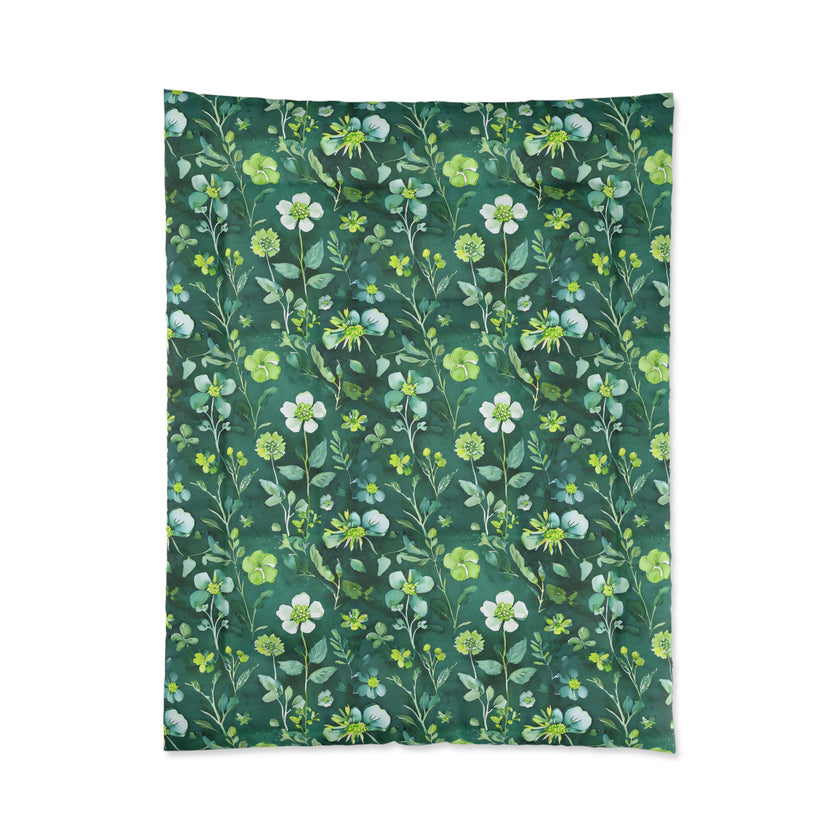 Botanical Garden Comforter, Cozy Floral Bedding, Greenery Home Decor, Bedroom Makeover, Spring Vibes, Gift for Nature Lovers