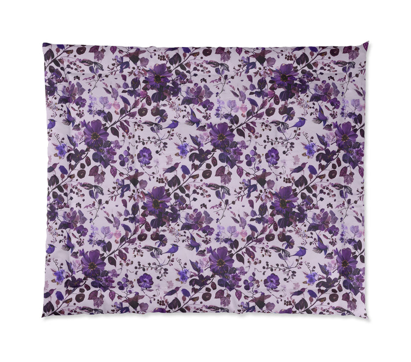 Floral Comforter, Cozy Bedding, Spring Decor, Bedroom Makeover, Gift for Her, Boho Home