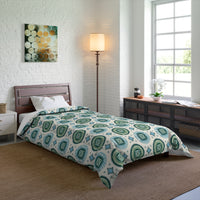 Boho Floral Comforter - Cozy Bedding, Bedroom Décor, Home Textile, Gift for Her, Seasonal Home Update